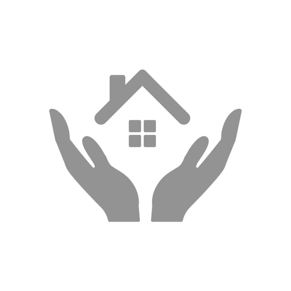 Image of a house in hands