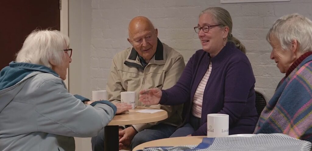 Group of people at a table