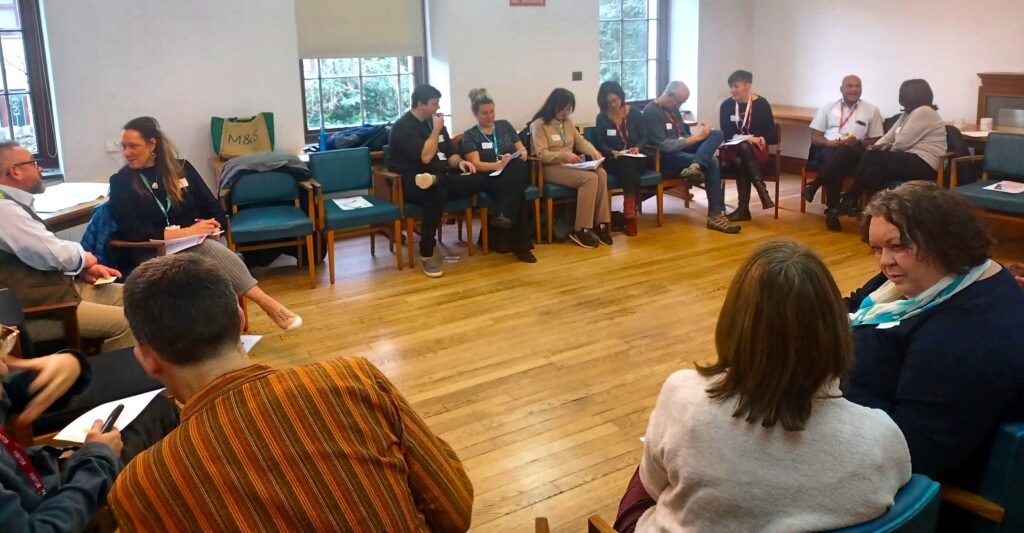 Group of people in a room