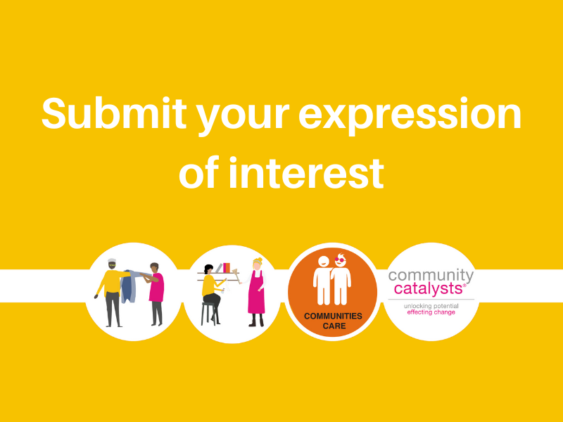 Text: Submit your expression of interest