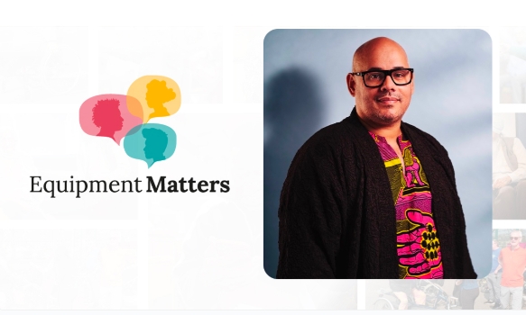 Equipment Matters logo and profile image of a man