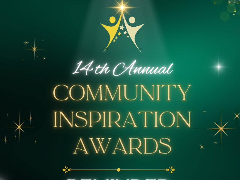 Community Inspiration Awards reminder