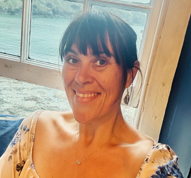 Selfie of a woman smiling